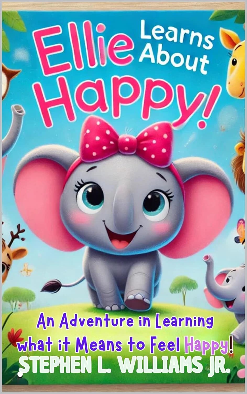Ellie Learns About Happy book cover